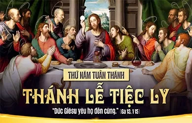 Thứ Năm 02/04/2026 – THỨ NĂM TUẦN THÁNH - THÁNH LỄ TIỆC LY