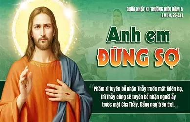 Chúa Nhật 21/06/2026 – CHÚA NHẬT 12 THƯỜNG NIÊN năm A