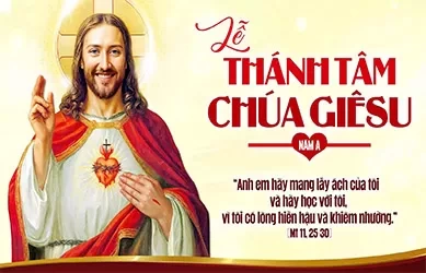 Thứ Sáu 12/06/2026 – THÁNH TÂM CHÚA GIÊSU năm C - Lễ TRỌNG
