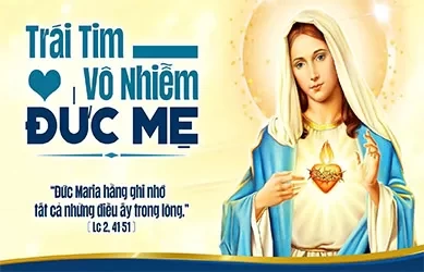 Thứ Bảy 13/06/2026 – Trái Tim Vô Nhiễm Đức Mẹ - Lễ nhớ