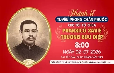 Chương trình và link video trực tiếp Thánh lễ Tuyên phong Chân phước cho Tôi tớ Chúa Phanxicô Xaviê Trương Bửu Diệp, Linh mục tử đạo (1897–1946)