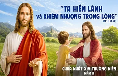 Chúa Nhật 05/07/2026 – CHÚA NHẬT 14 THƯỜNG NIÊN năm A