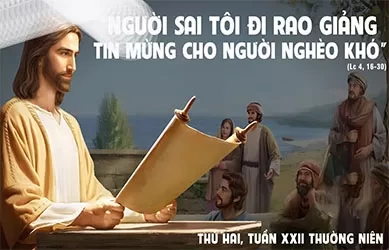 Thứ Hai 31/08/2026 – Thứ Hai tuần 22 thường niên