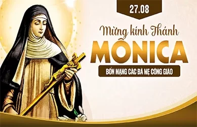 Thứ Năm, 27/08/2026 &ndash; Thứ Năm tuần 21 thường ni&ecirc;n &ndash; Th&aacute;nh nữ M&ocirc;nica - Lễ nhớ