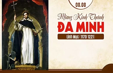 Thứ Bảy 08/08/2026 – Thánh Đaminh, linh mục - Lễ nhớ