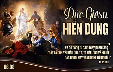 Thứ Năm 06/08/2026 – CHÚA HIỂN DUNG năm A - Lễ kính