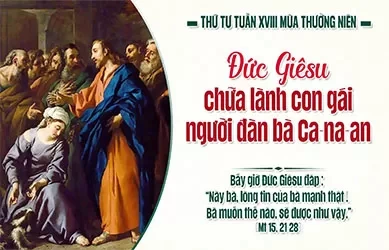 Thứ Tư 05/08/2026 – Thứ Tư tuần 18 thường niên