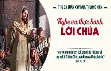 Thứ Ba 22/09/2025 – Thứ Ba tuần 25 thường niên