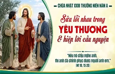 Chúa Nhật 06/09/2026 – CHÚA NHẬT 23 THƯỜNG NIÊN năm A